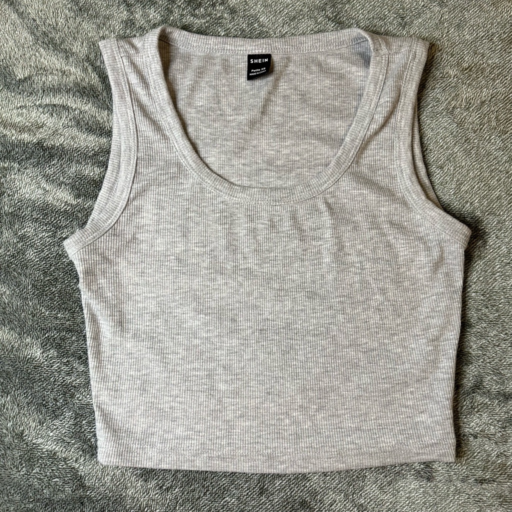 Shein Basic Crop Top